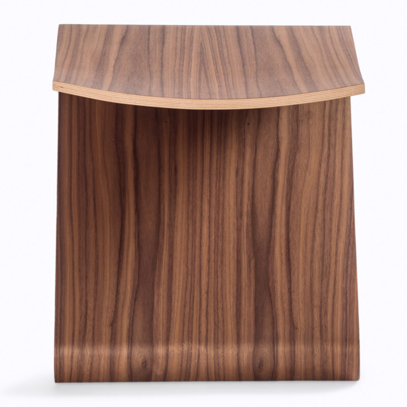 "Zeus" Noce - Sgabello di design in Legno