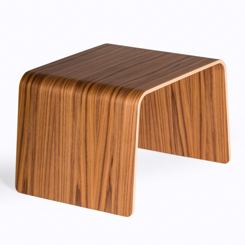 "Hermes" Walnut - Design Wooden Side Table