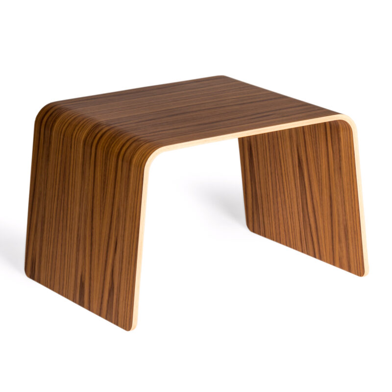 "Hermes" Noce - Tavolino da caffè di design in Legno