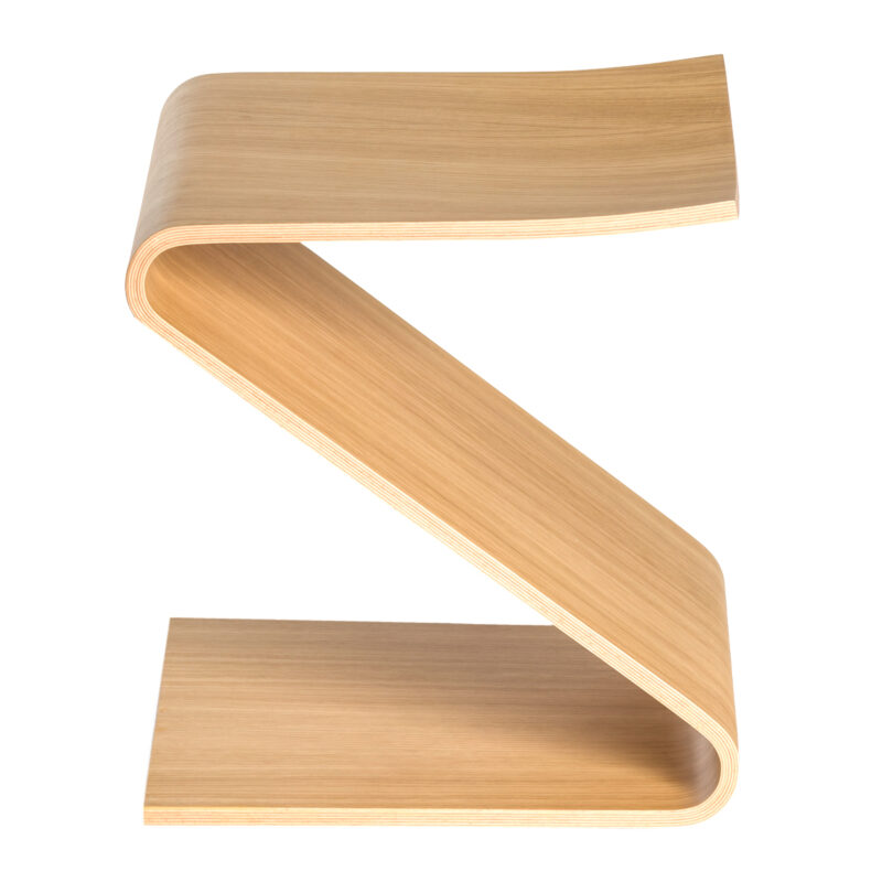 "Zeus" Chêne - Tabouret design en bois