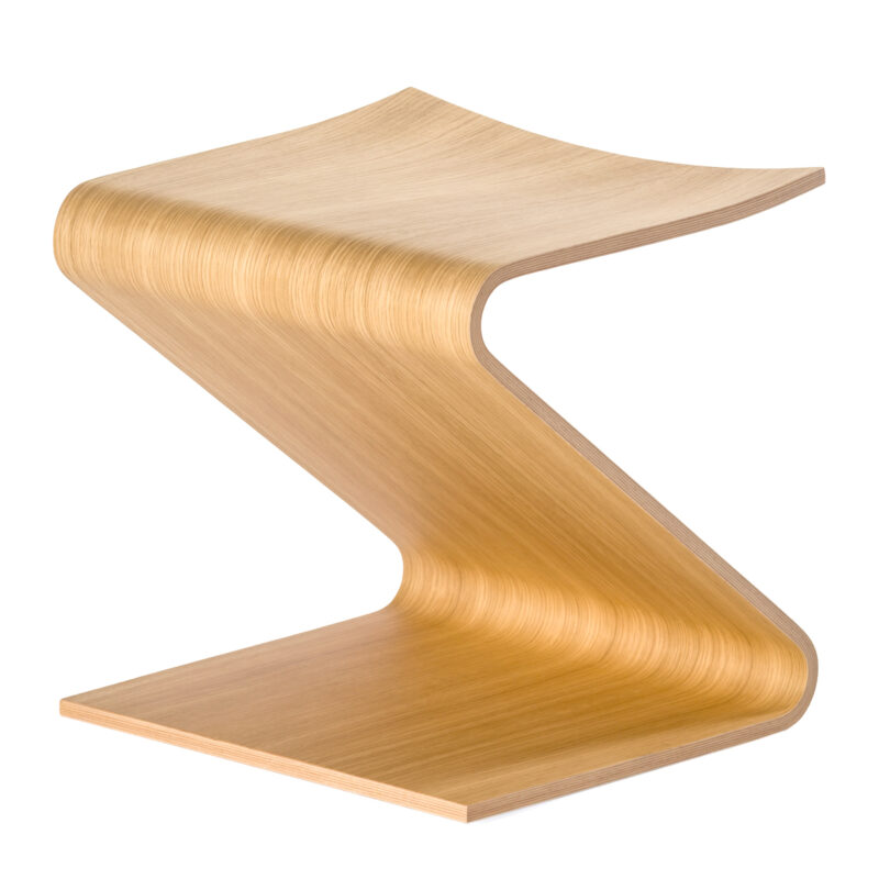 "Zeus" Rovere - Sgabello di design in Legno