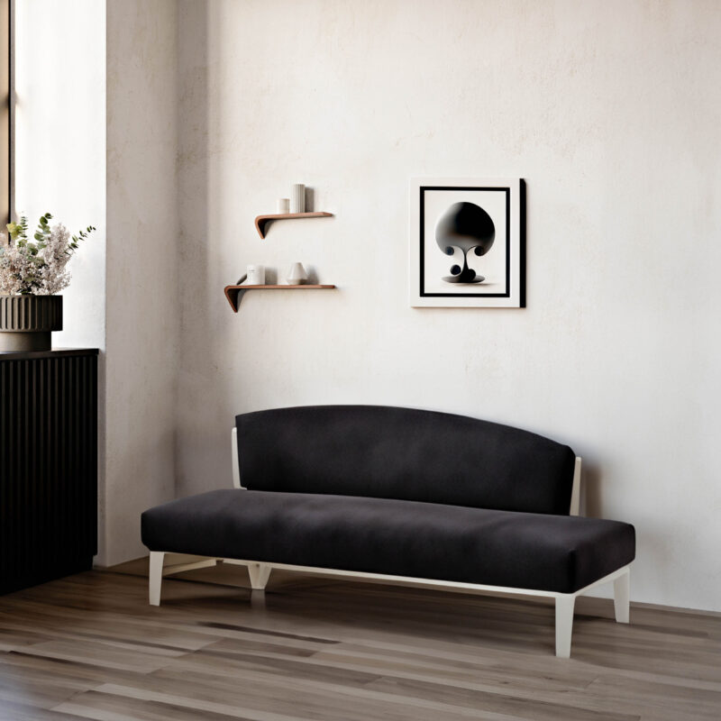 “Madame“ Noce SX- Set composto da 2 mensole: Grande+Piccola in legno