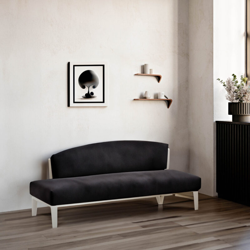 “Madame“ Noce DX- Set composto da 2 mensole: Grande+Piccola in legno